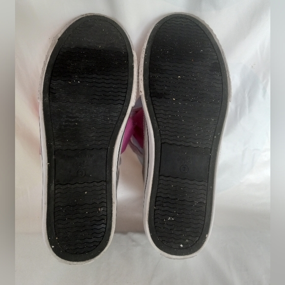 JoJo Siwa Legacee Silver Glitter High Tops Size 3 - Picture 11 of 11